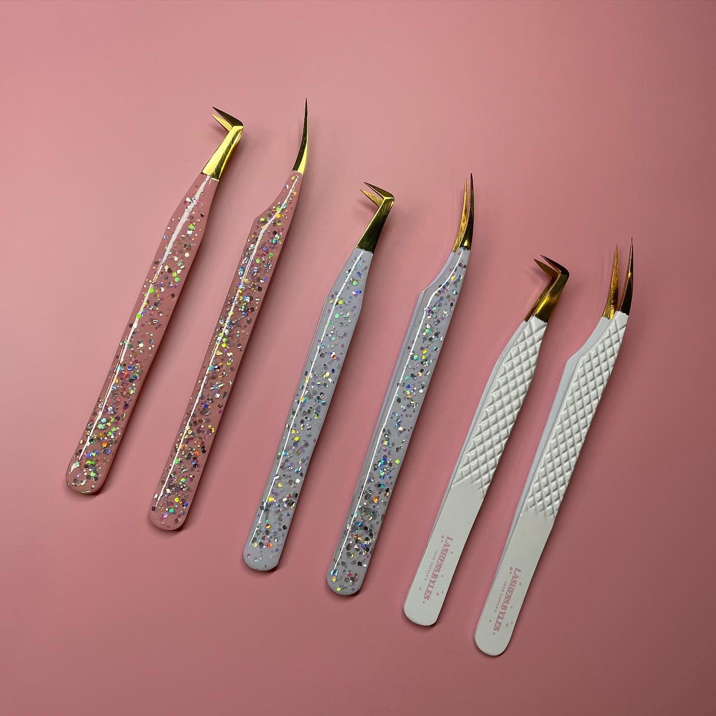 Glitter tweezers